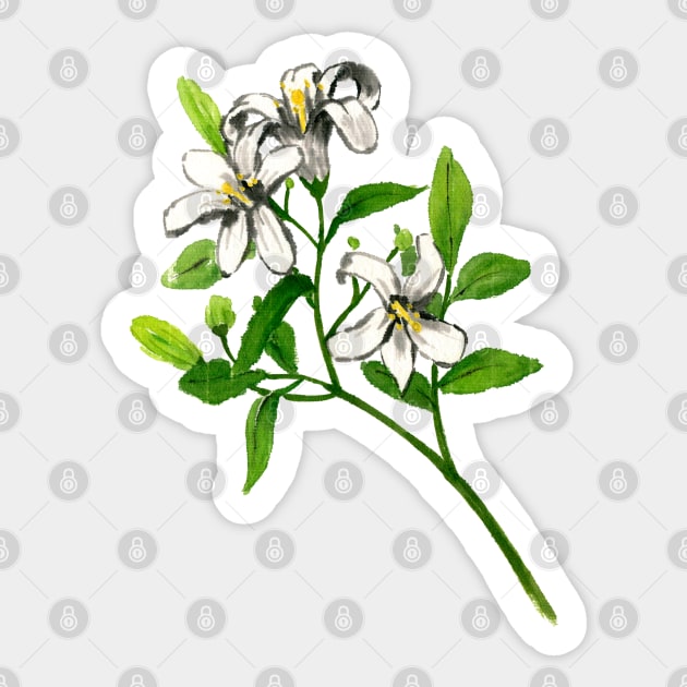 June 8th birthday flower Birthday Sticker TeePublic